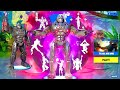 Optimus Primal Fortnite doing all Funny Built-In Emotes #transformersriseofthebeasts