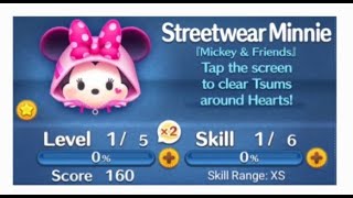 How To Play - Use Streetwear Minnie In A Game - Line Disney Tsum Tsum
