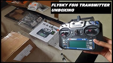 FLYSKY FSI6 TRANSMITTER AND FSIA6B RECEIVER  UNBOXING VIDEO BY ONE FRESH