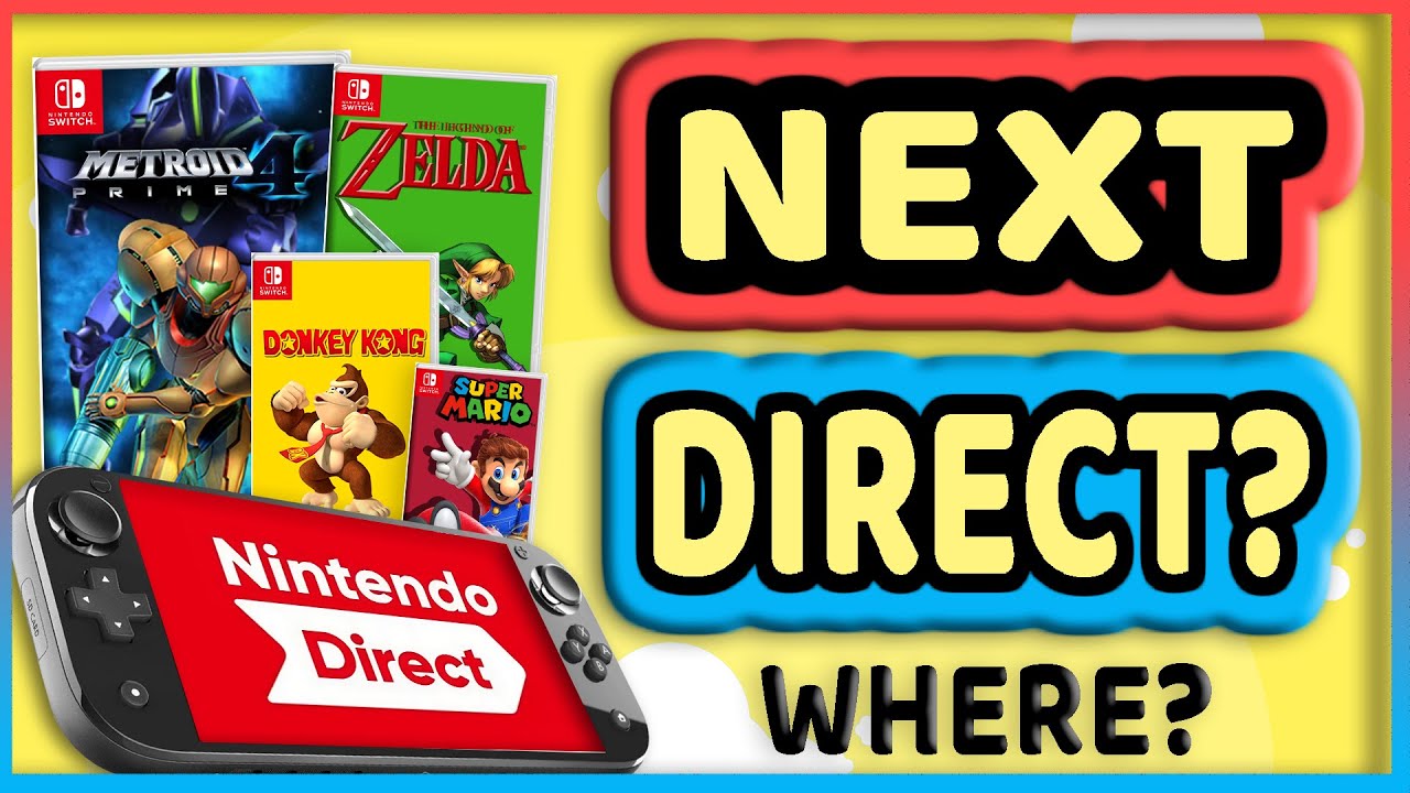 Where Are The NEW NIntendo Switch Games & BIG Nintendo Direct For 2024