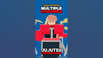 SEVERAL CHANGES IN JJS!! #jujutsushenanigans #roblox #foryou #jjk #jjs #anime #itadori