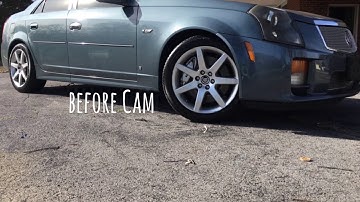 LS2 CTSV Before & After Cam Borla exhaust