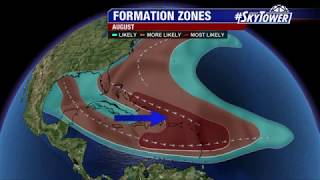 Tropical weather forecast: August 1, 2018