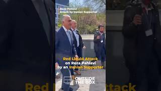 Reza Pahlavi Hit by Iranian Supporter | #RezaPahlavi #Iran #Berlin #Protest #IranProtests