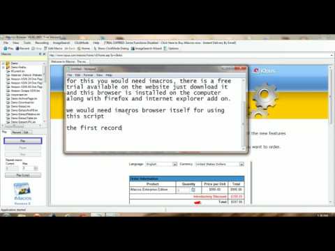 Scrape Amazon ASIN using Imacros - Part 1