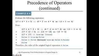 Java: Relational and Boolean Operators
