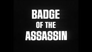 Badge Of The Assassin 1985 - TV Movie - James Woods, Yaphet Kotto