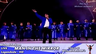 Michael Jackson - Man In The Mirror LIVE - Legendado HD chords