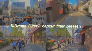 (eng indo sub) korean drama filter/ capcut filter preset (eng indo sub) korean drama filter/ capcut filter preset