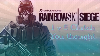 1 v 5 Clutch You Thought (just a prank)