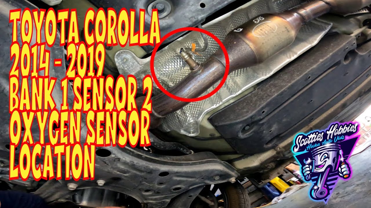 Gr Corolla O2 Sensor Toyota Corolla Bank 1 Sensor 2 Oxygen Sensor Location & Common OBD2 ...