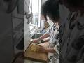 The owner was cooking, and the parrot didn't want to leave her.#birds #parrot #parrots #shorts #pets