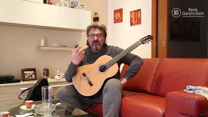 Aniello Desiderio talks about his new guitar