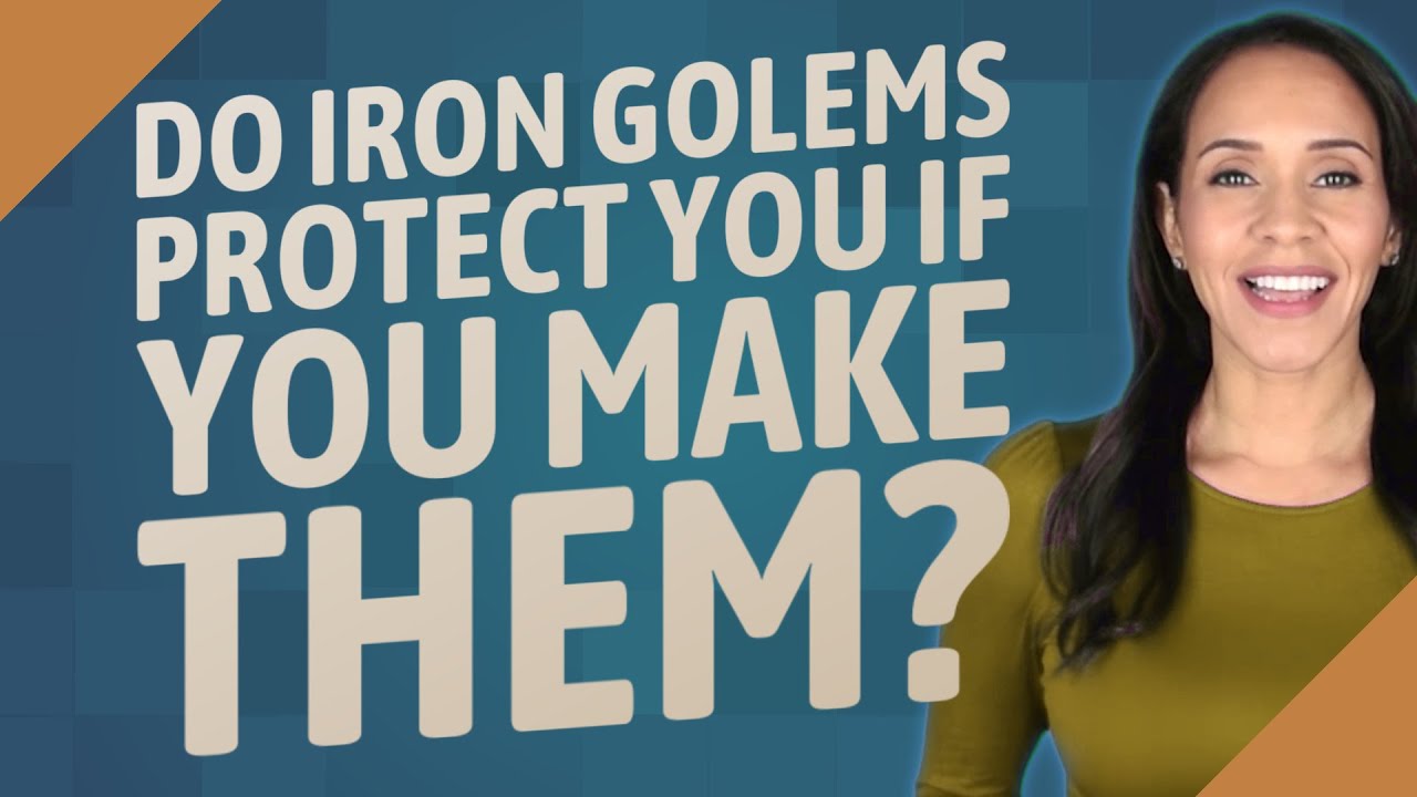Do Iron Golems Protect You If You Make Them?