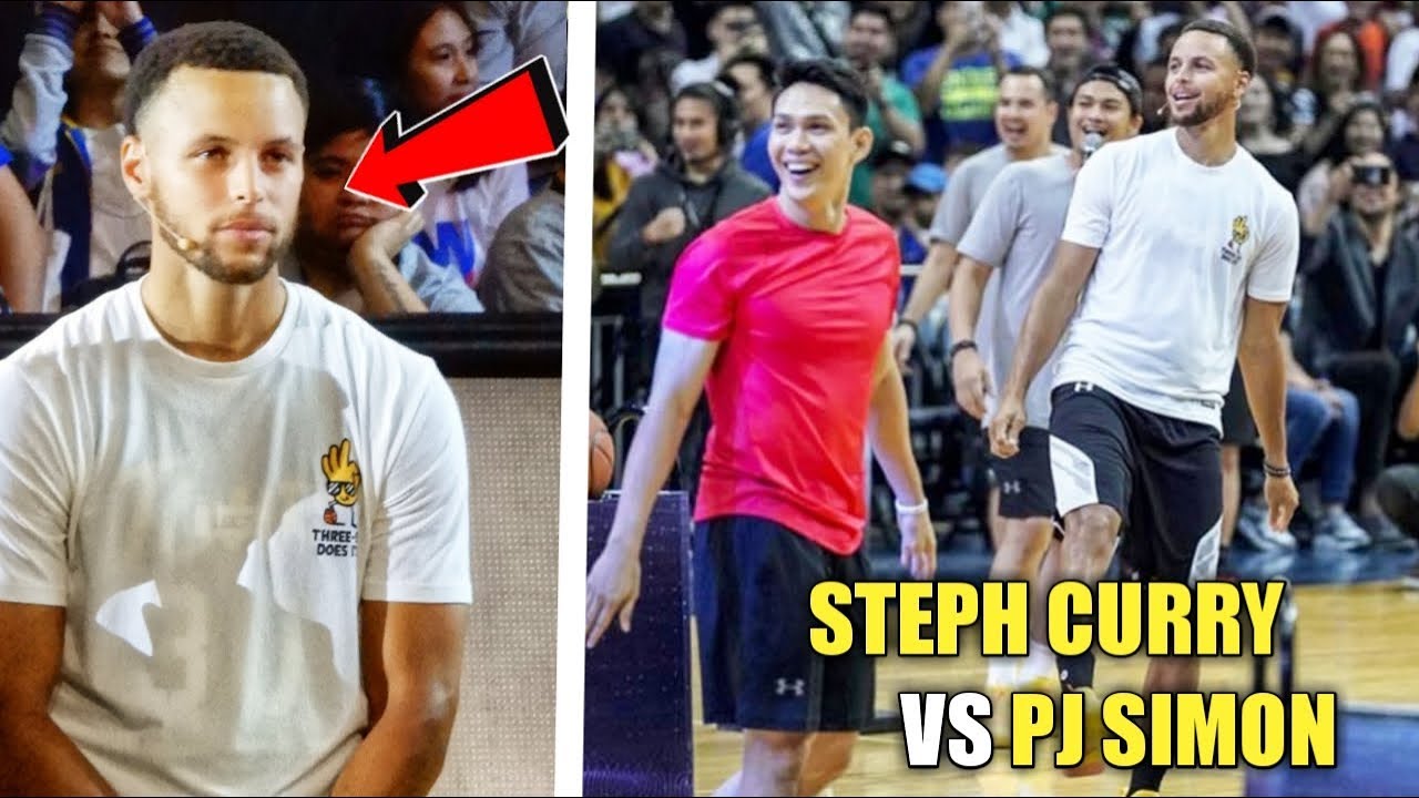 Stephen Curry vs PJ Simon • Obstacle Challenge | Steph Curry vs Dell Curry