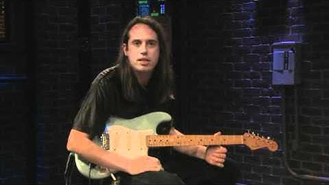 Modern Metal Rhythm Guitar Lesson @ GuitarInstructor.com (excerpt)