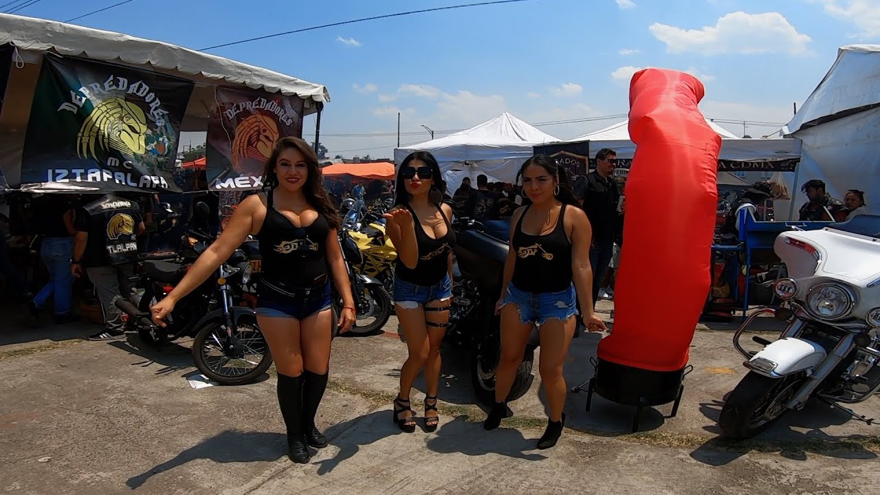 Rode a Santa Moto al Encuentro Anual de Parrilleros Biker 2024 con amigos seguidores de instagram.