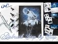 Airbrush Tutorial Stencil AS-001 / AS-094 "Wolf" UMR-Design (English/Deutsch)