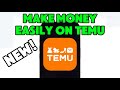 NEW! MAKE MONEY EASILY ON TEMU 2025 (NEW GUIDE) EASY MONEY