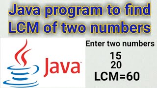 Calculate LCM in java