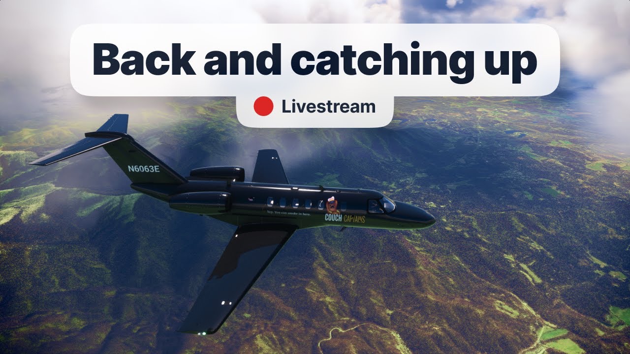 ⏪ Replay: Back after 10 days off / Let's catch up / Microsoft Flight Simulator