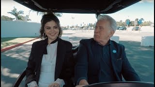 Selena Gomez rides into WE Day with Martin Sheen