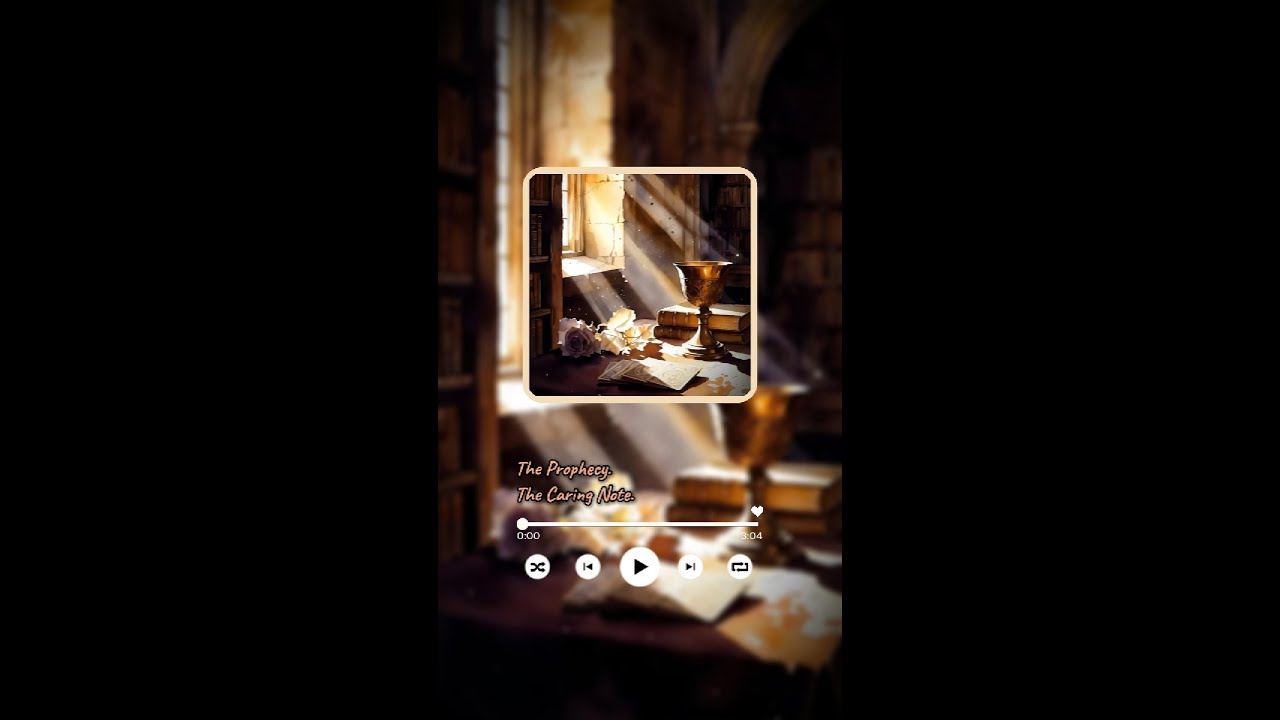 ✨The Prophecy🌹Official Music Video |The Caring Note|