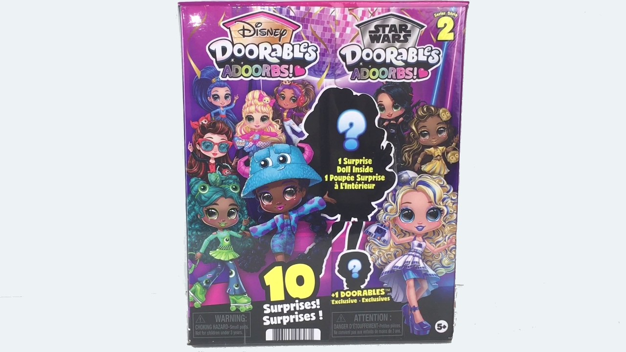 Disney Doorables Adoorbs Doll SERIES 2 Unboxing & Review - YouTube