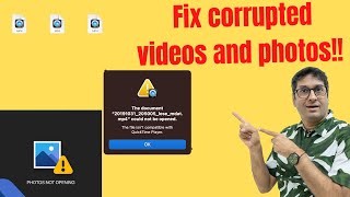 Fix Corrupted Videos And Photos - TRY this TOOL for FREE !!