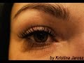 Наращивание ресниц.Как наращивают ресницы.Моя работа.Eyelash Extensions.