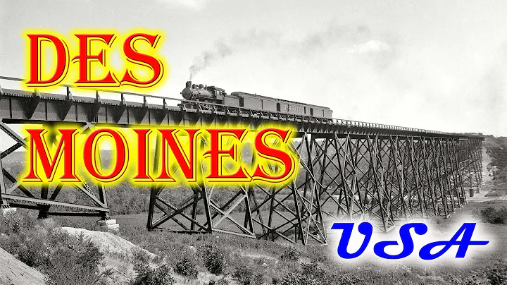 Old photos of Des Moines, Iowa, USA