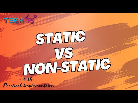 Static vs Non