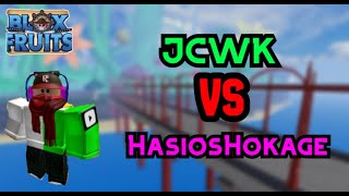 Blox Fruits - JCWK VS HasiosHokage (Youtuber 1v1) | Roblox | Doovi