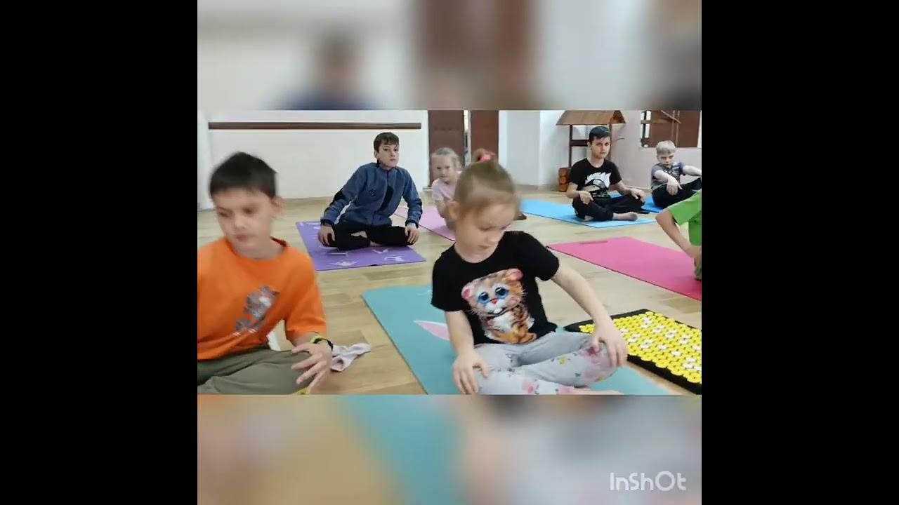 Детская йога🤗 - YouTube