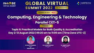 Famous Parallel Sessions Theme 1 Topic 5: Practical Models for Both Quality and Accreditation Wealth