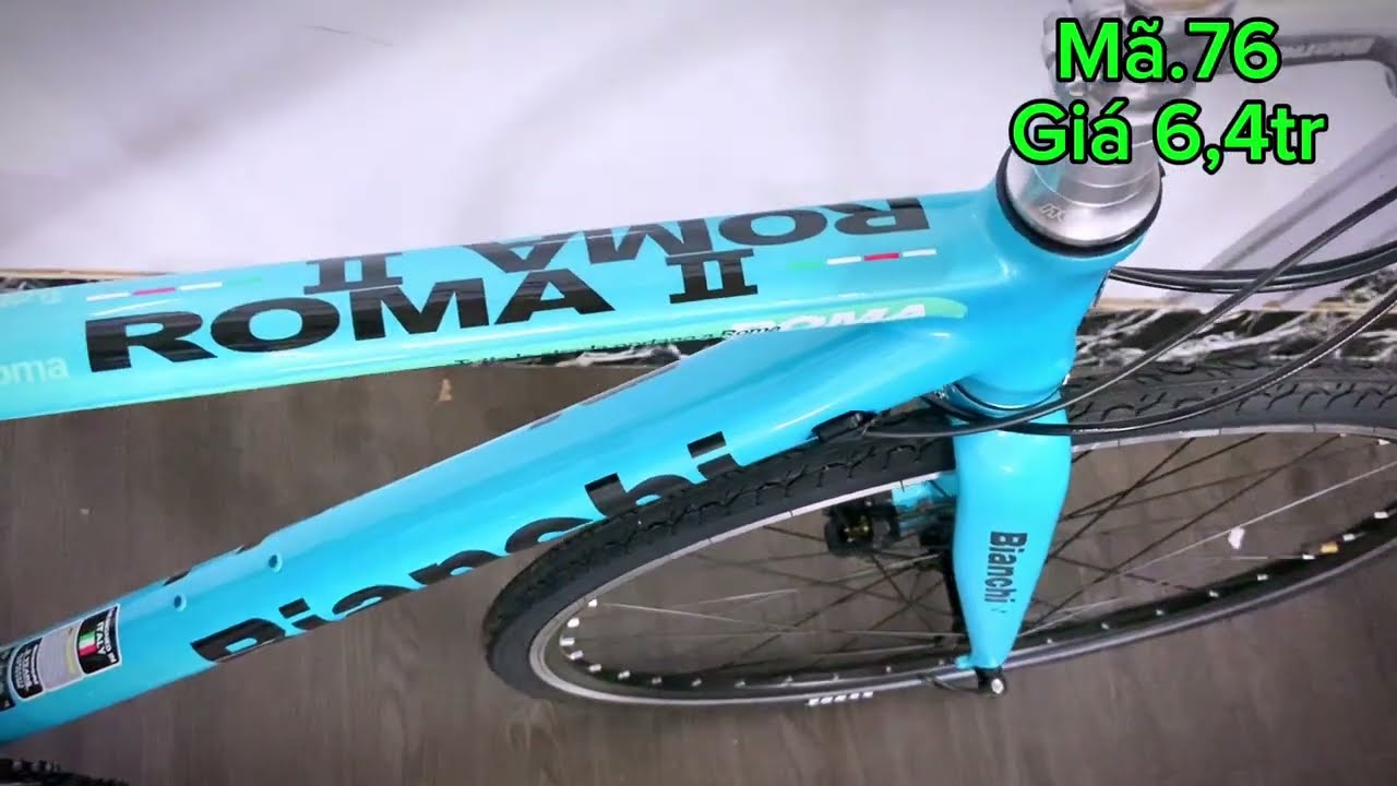 Lô xe đạp mới về BIANCHI RUMA mẫu xe đạp cao cấp có cối nổ 2026