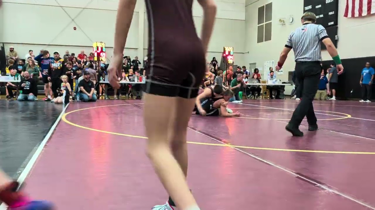 2026 Fremont wrestling fourth match first place finish