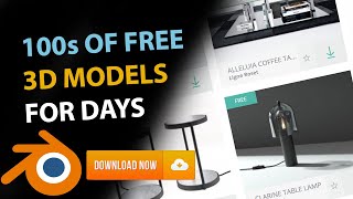 hundreds of free realistic models for blender for you to download