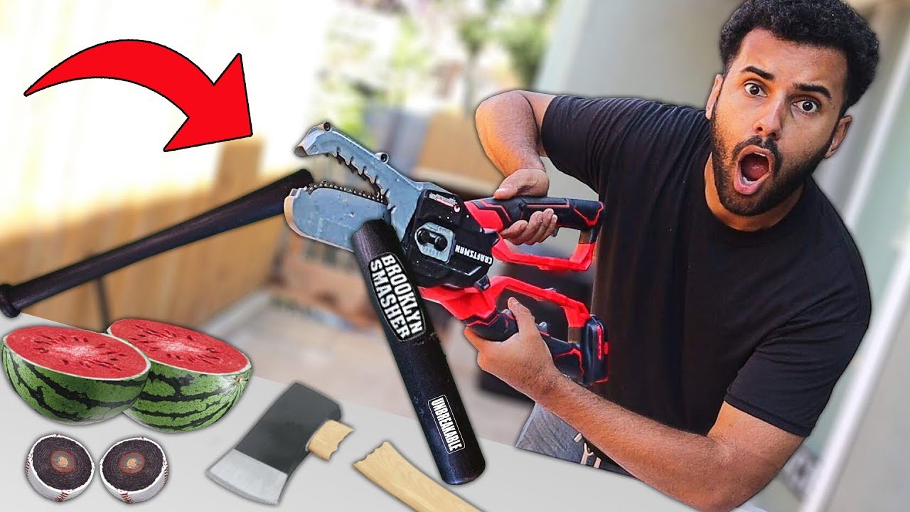 I Bought The Most POWERFUL Alligator CHAINSAW On Earth!!  *IT CUTS THROUGH ANYTHING!!*