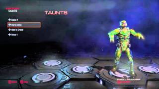 DOOM Beta Available Taunts