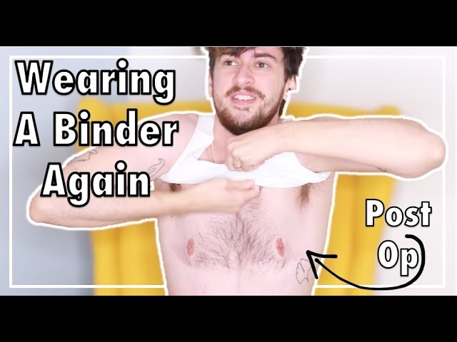 Trans Guy Wearing A Binder Again