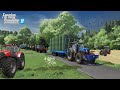 New Holland T7.290 Bale Transporting 🚜 Wheat Harvesting and Bale Transporting | FS22 | Timelaps.