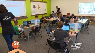 COMPUTER CODING FOR KIDS | SA LIVE | KSAT 12 NEWS | DAVID ELDER