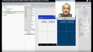 Android Studio Working with multiple activities multiple java classes. by Toor Khan