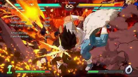 Fighterz Broly (DBS) Side Switch Combo