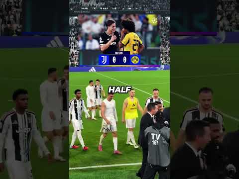 Juventus And Dortmund Best UCL Game Of The Season 8 Goals In One Half 