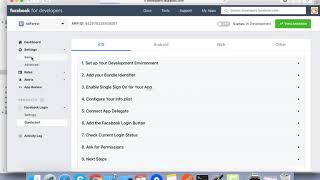 AdForest IOS App - Setup Facebook Login screenshot 4