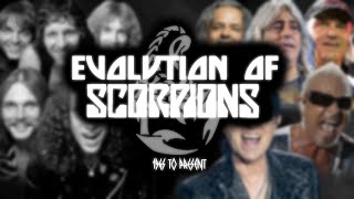 The EVOLUTION of SCORPIONS (1965 to present)
