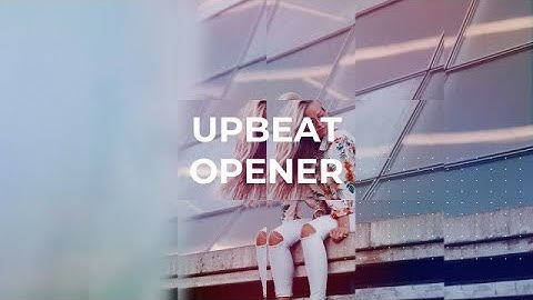 Upbeat Opener Slideshow Premiere Pro Templates