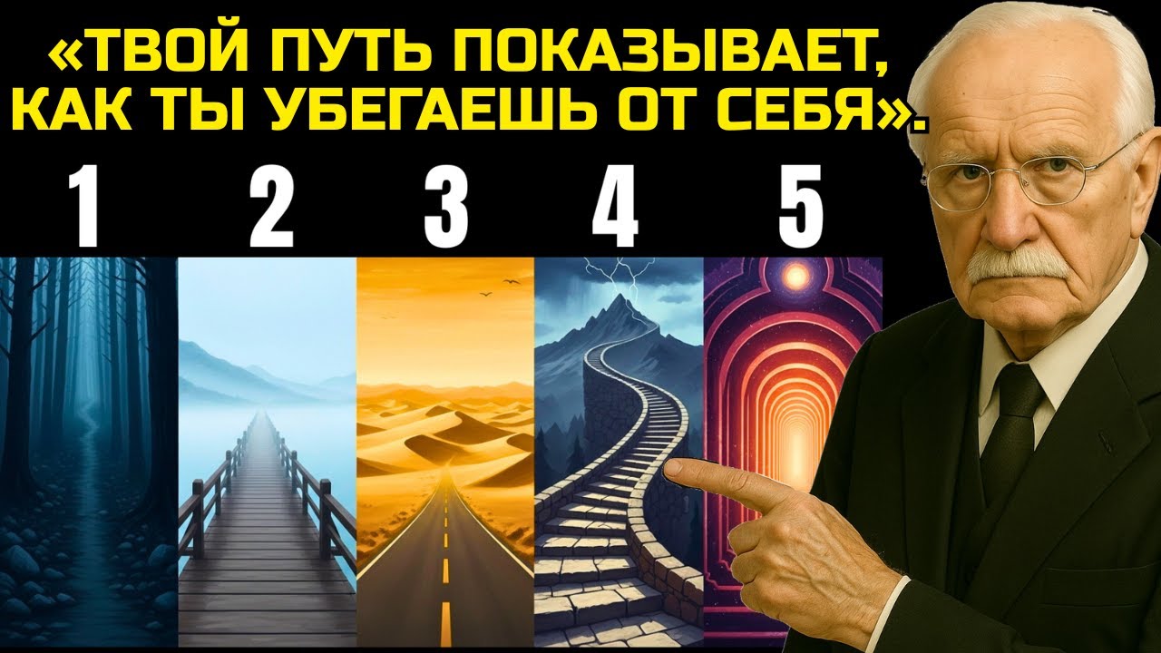 Какой путь вы выбираете? Это показывает, как вы убегаете от себя – Карл Юнг